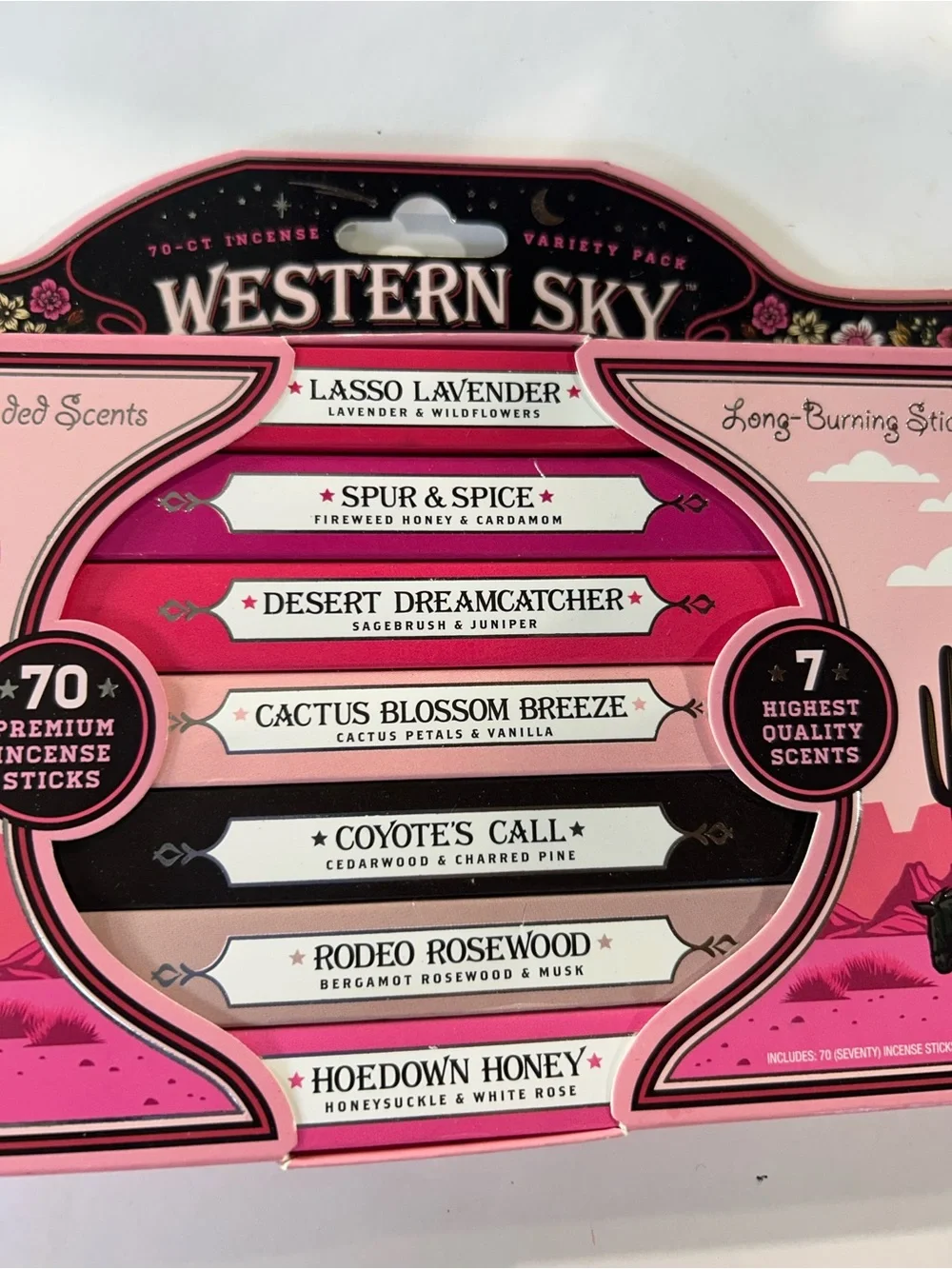 Pink Variety Pack Incense Sticks